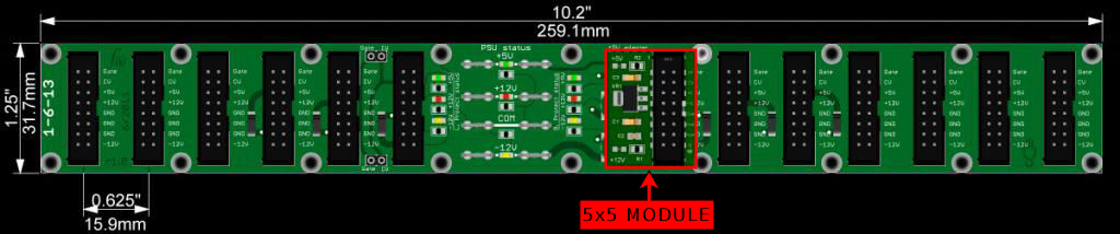1-6-13 with 5x5 Module 1-6-13 with 5x5 Module